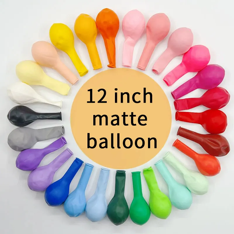 12インチマットバルーン