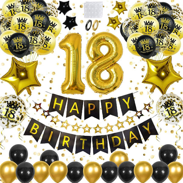 18歳の誕生日バルーン