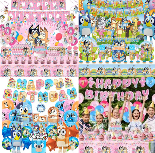 Bluey Party Decorationセット