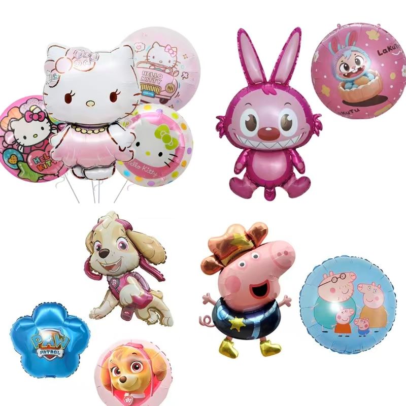 漫画プリントホイルバルーン