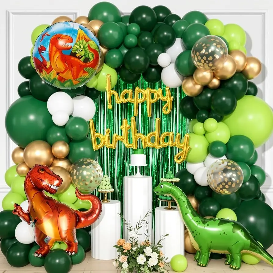 恐竜の誕生日バルーンガーランド
