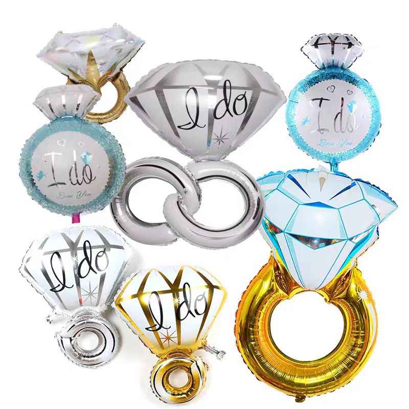 婚約指輪ホイルバルーン