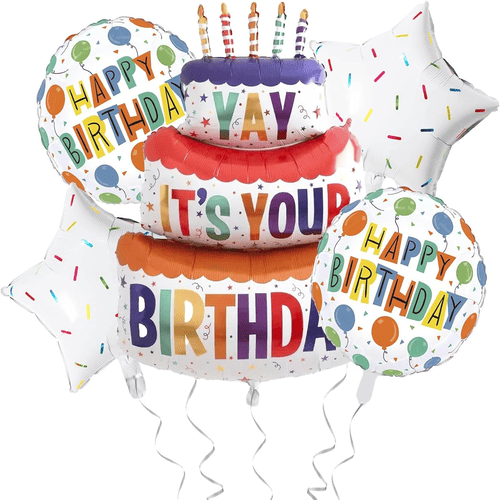 ホイルバルーン バースデーセット