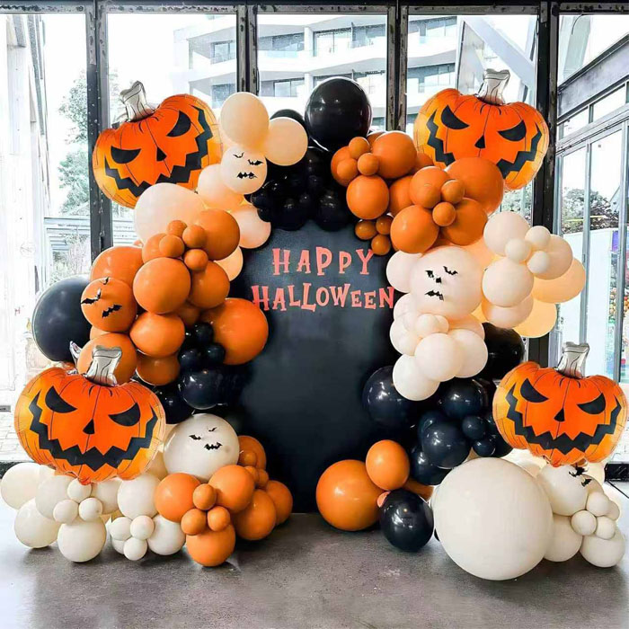 ハロウィーンバルーンガーランドアーチキット
