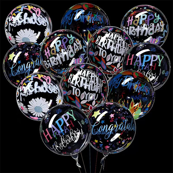 お誕生日おめでとうボボ風船