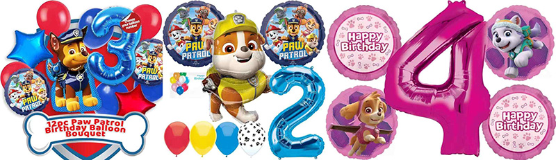 Combines with Number Foil Balloons