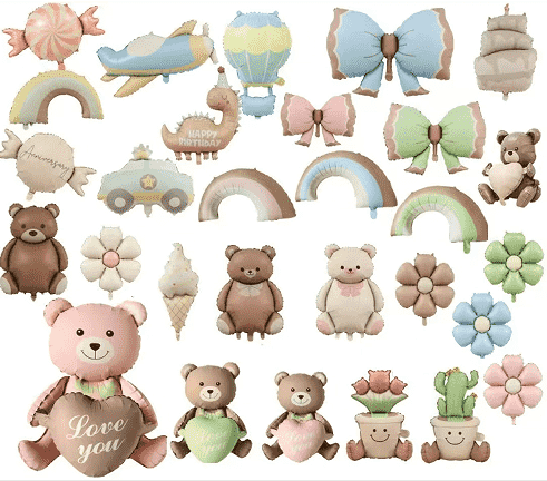 マットフロストホイルバルーン