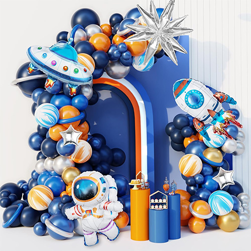 スペースバルーンガーランド