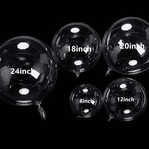 透明なボボバルーン