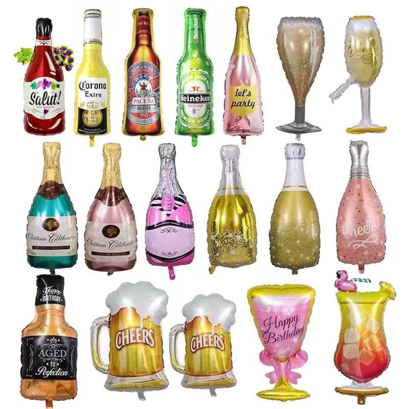 ワインボトルホイルバルーン